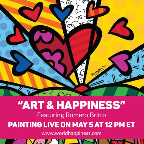 Art and Happiness featuring Romero Britto & hosted by Karen Guggenheim